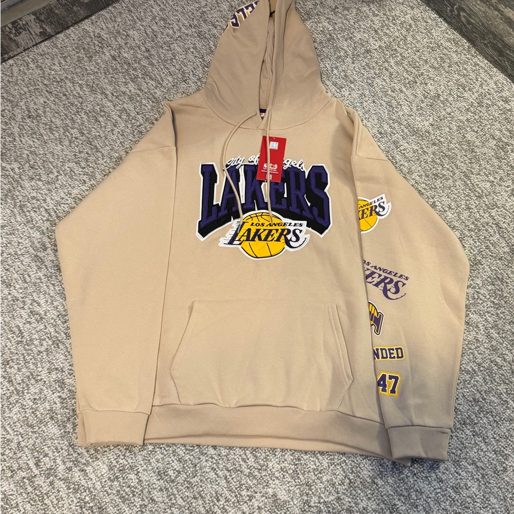 Lakers Tan Hoodie